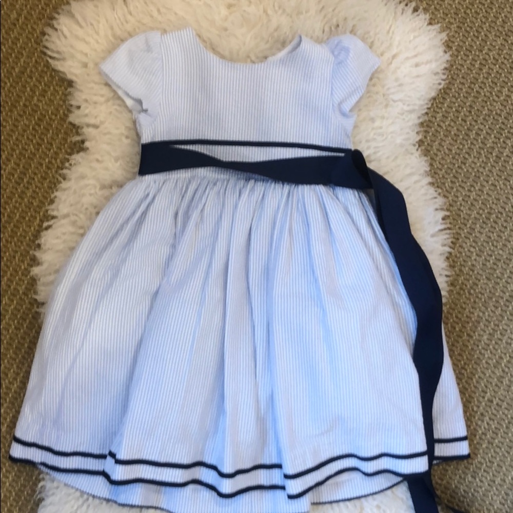 Girls light blue tulle dress